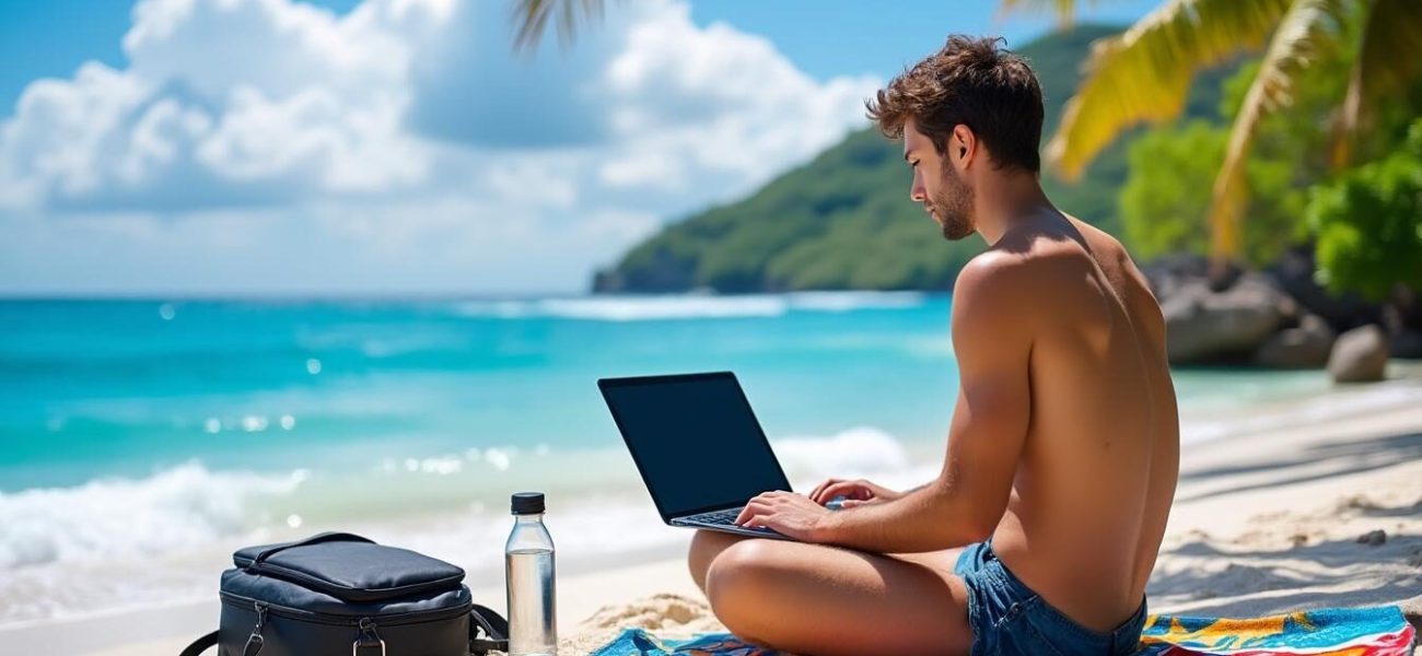 découvrez quelles réductions et avantages sont accessibles aux travailleurs nomades digitaux en télétravail : fiscalité, équipements, coworking et voyages, tout ce qu'il faut savoir en 2024.